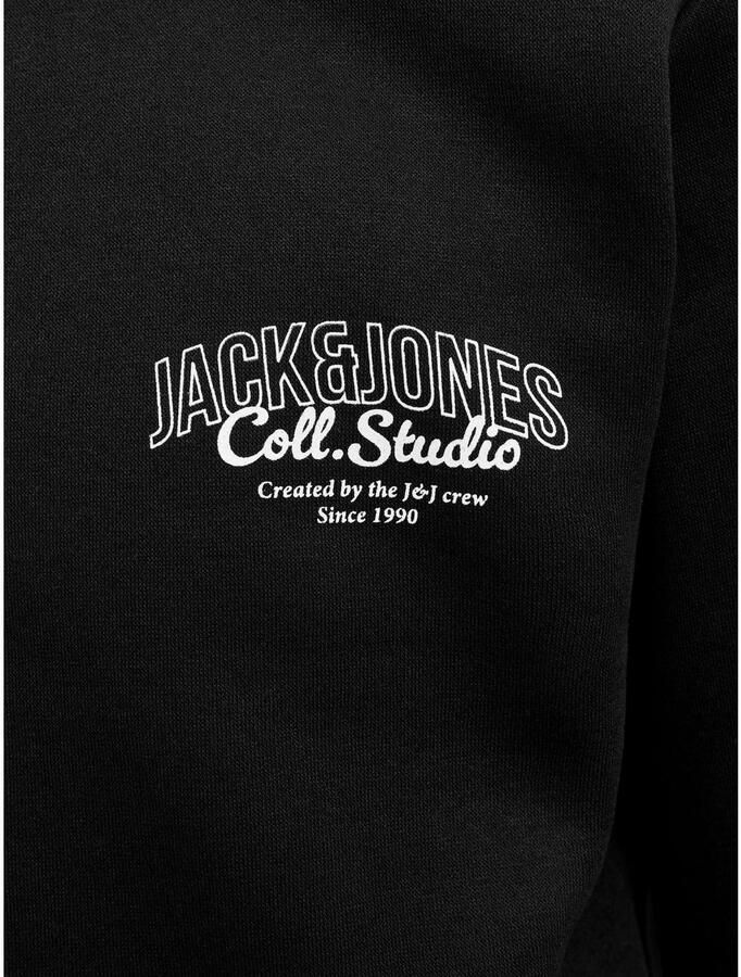 Jack & jones Sweatshirt met labelprint model 'MAKOTO' - Foto 3