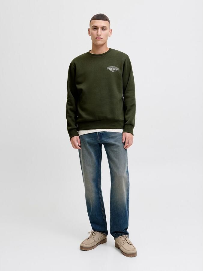 Jack & jones Sweatshirt met labelprint model 'MAKOTO' - Foto 5