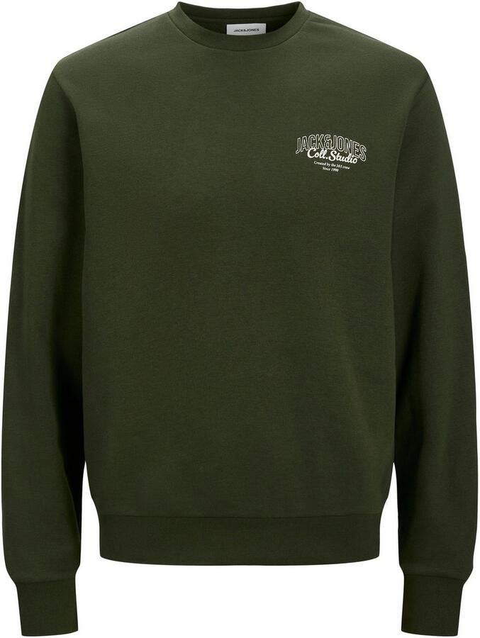 Jack & jones Sweatshirt met labelprint model 'MAKOTO' - Foto 3