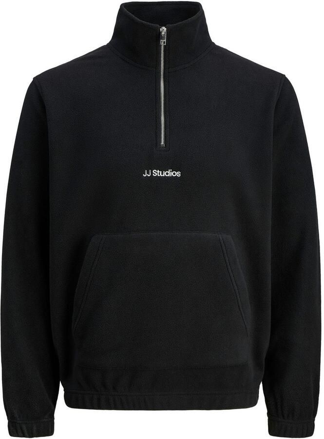 Jack & jones Fleecepullover met kangoeroezak model 'SOHO HALFZIP FLEECE' - Foto 6
