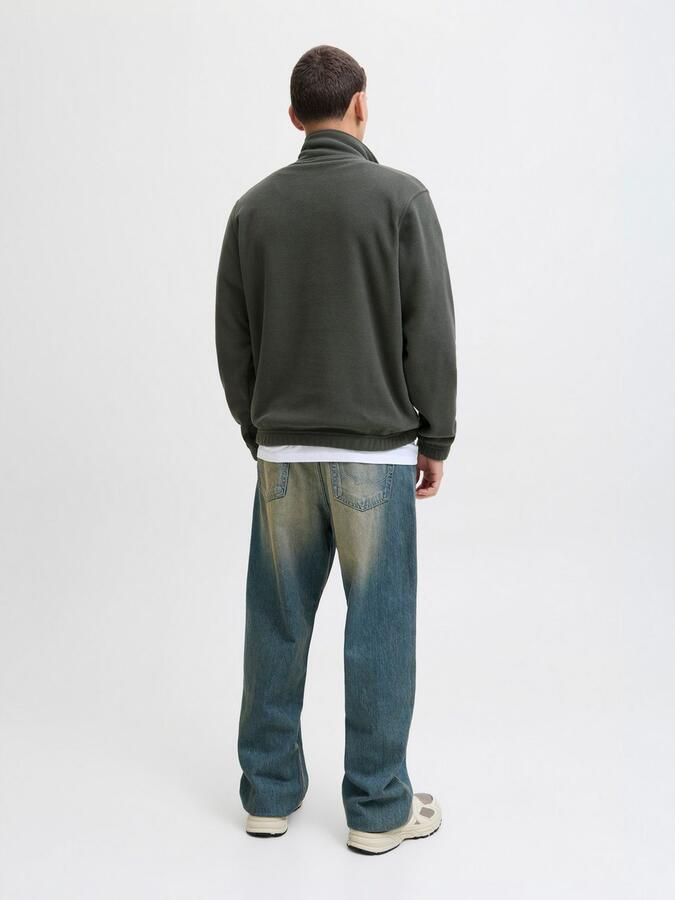 Jack & jones Fleecepullover met kangoeroezak model 'SOHO HALFZIP FLEECE' - Foto 5