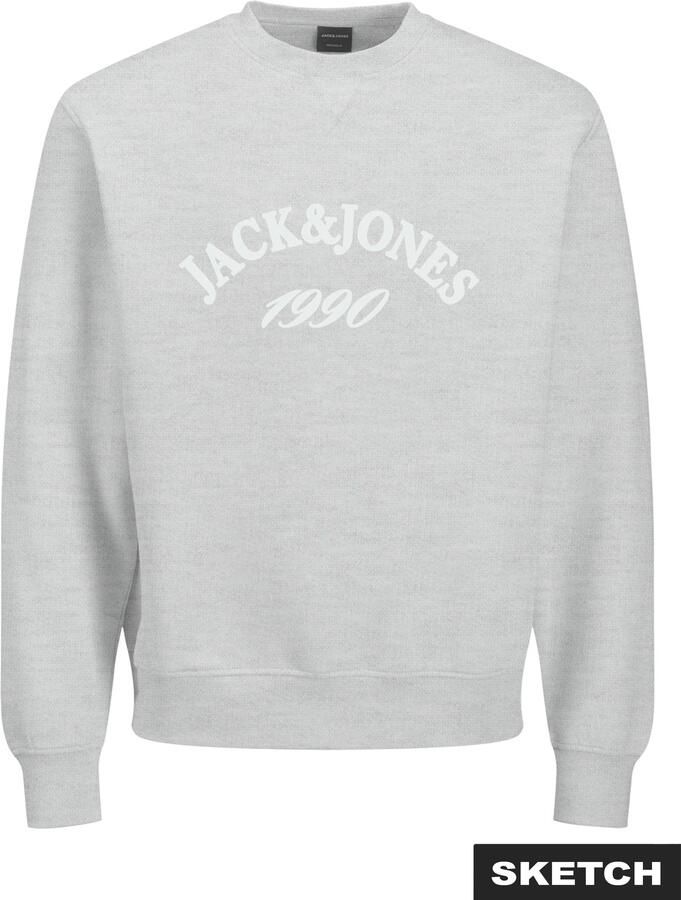 Jack & Jones Sweatshirt JORBLEECKER BRANDING SWEAT CREW BF - Foto 3