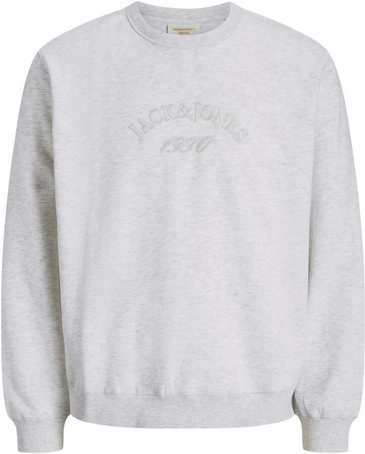 Jack & Jones Sweatshirt JORBLEECKER BRANDING SWEAT CREW BF
