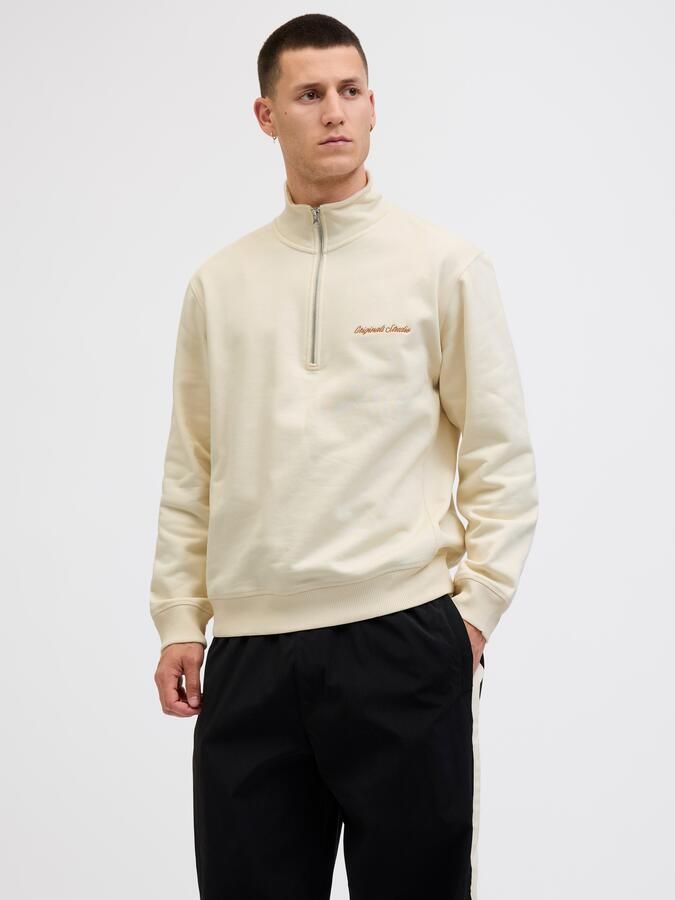 Jack & jones Sweatshirt met schipperskraag en labelstitching - Foto 12