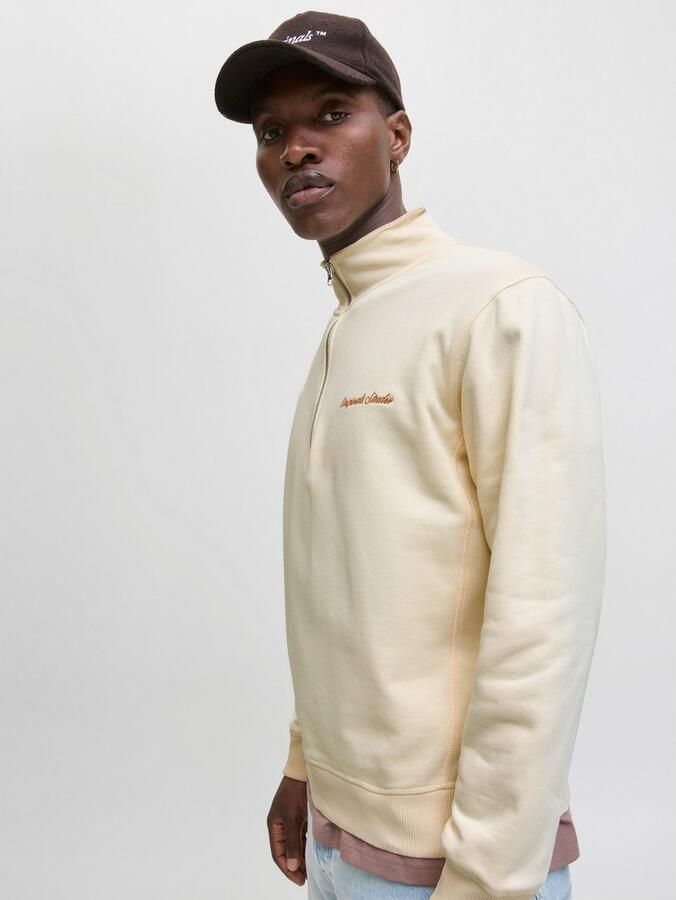 Jack & jones Sweatshirt met schipperskraag en labelstitching - Foto 9