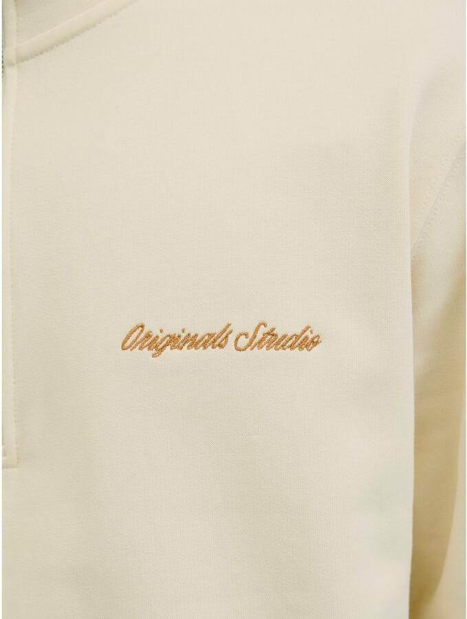 Jack & jones Sweatshirt met schipperskraag en labelstitching - Foto 4