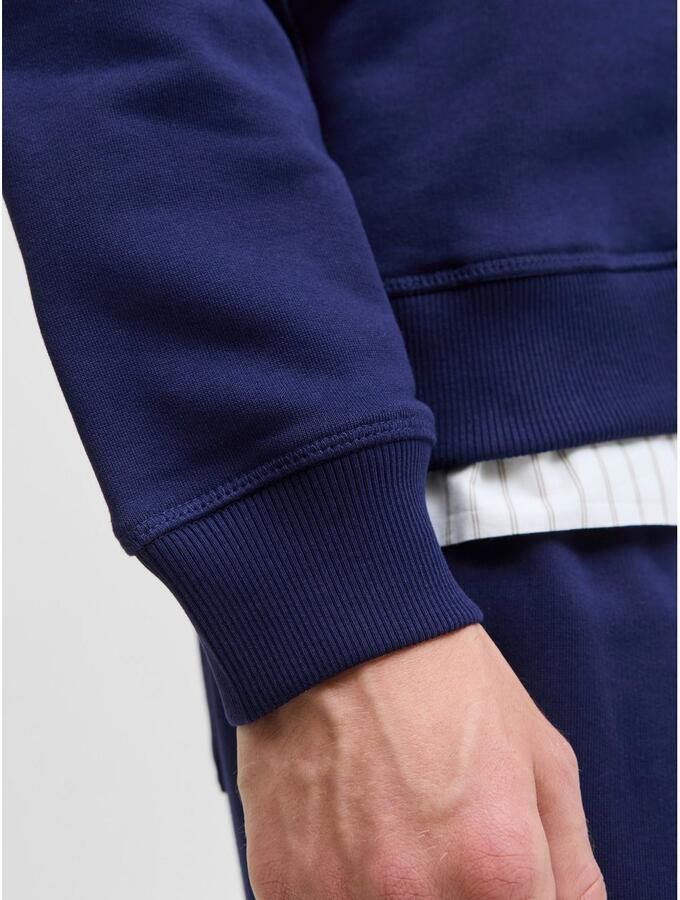 Jack & jones Sweatshirt met schipperskraag en labelstitching - Foto 5