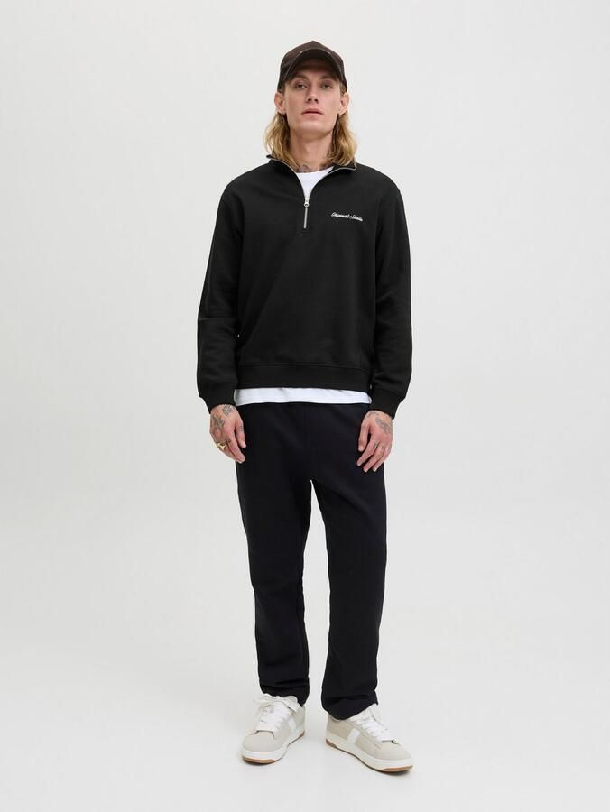 Jack & jones Sweatshirt met schipperskraag en labelstitching - Foto 5