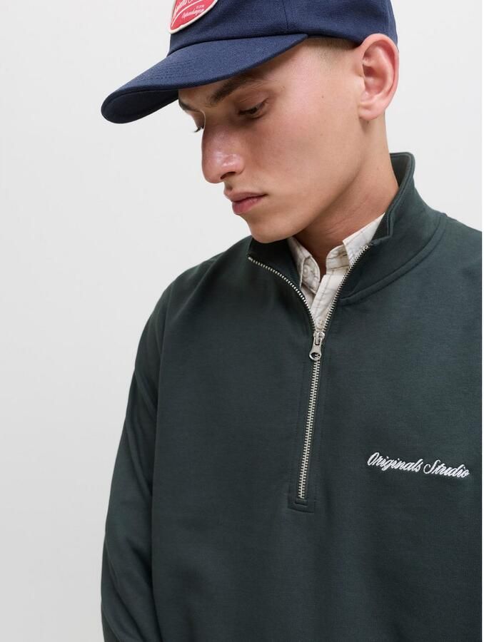 Jack & Jones Sweatshirt JORNORREBRO EMB SWEAT HIGH NECK SN - Foto 3