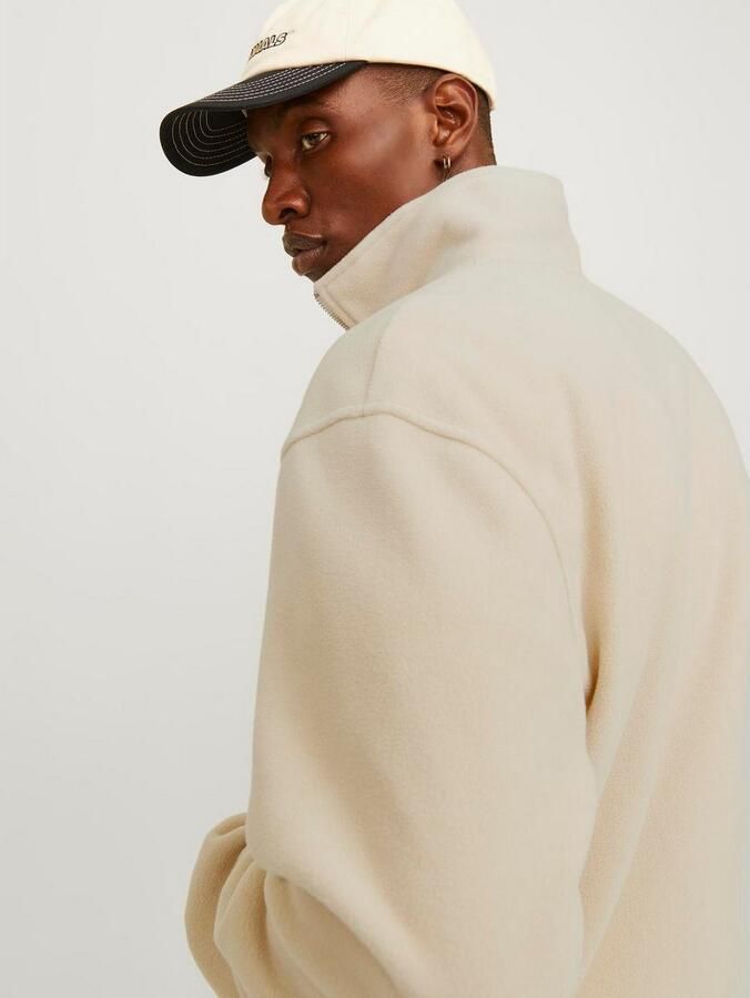 Jack & Jones Sweatshirt JORVESTERBRO FLEECE QUARTER ZIP NOOS - Foto 7