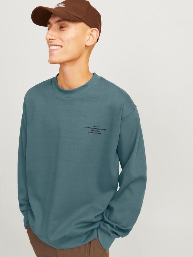 Jack & Jones Sweatshirt JPRBLACHAD BRANDING SWEAT CREW NECK LN - Foto 4