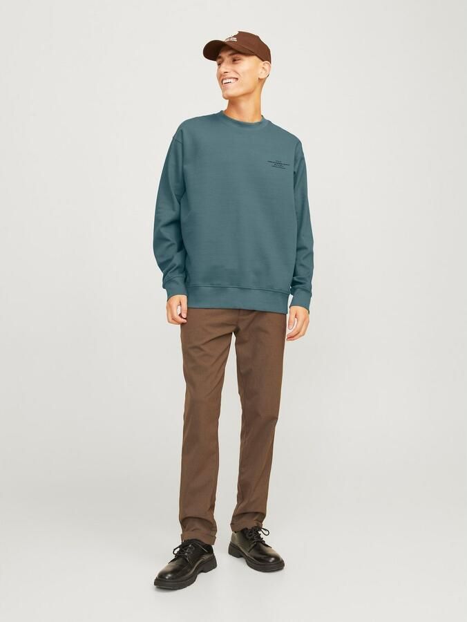 Jack & Jones Sweatshirt JPRBLACHAD BRANDING SWEAT CREW NECK LN - Foto 5