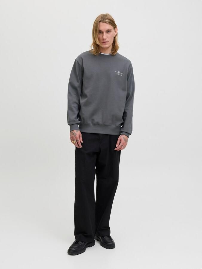 Jack & Jones Sweatshirt JPRBLACHAD BRANDING SWEAT CREW NECK LN - Foto 5