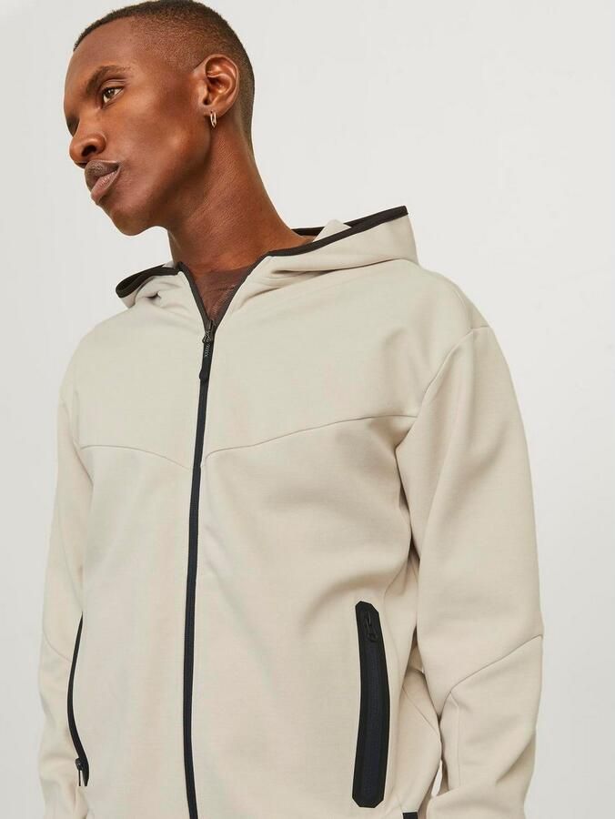 Jack & Jones Sweatvest JCOFUSION SWEAT ZIP HOOD NOOS - Foto 4