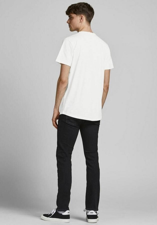 Jack & jones Organisch Katoenen Heren T-shirt Lente Zomer Collectie Beige Heren - Foto 7