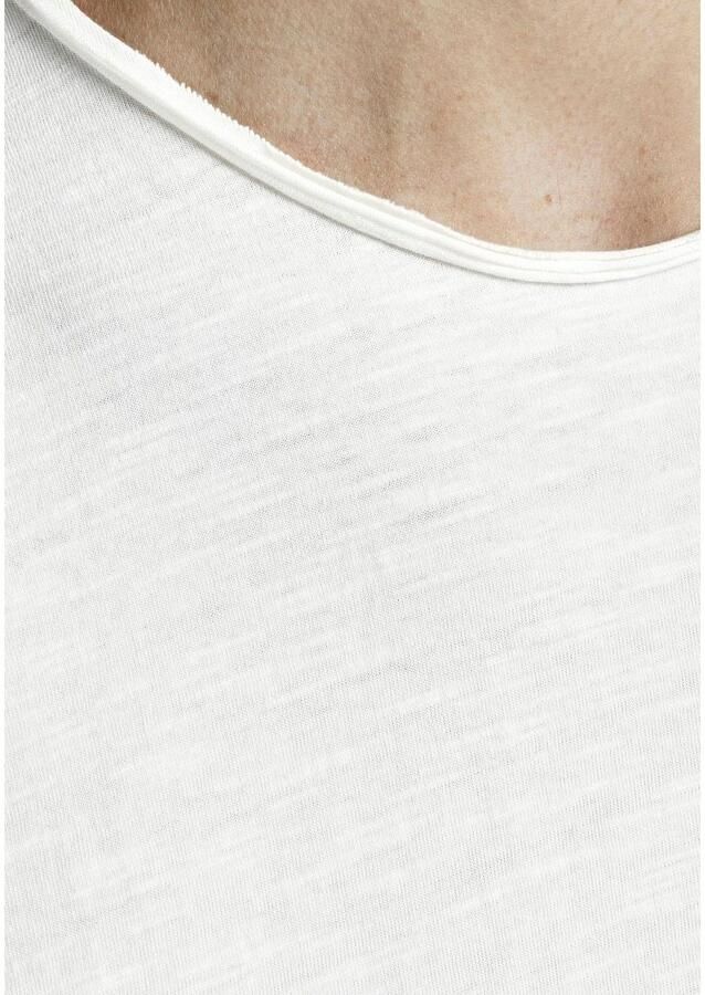 Jack & jones Organisch Katoenen Heren T-shirt Lente Zomer Collectie Beige Heren - Foto 3