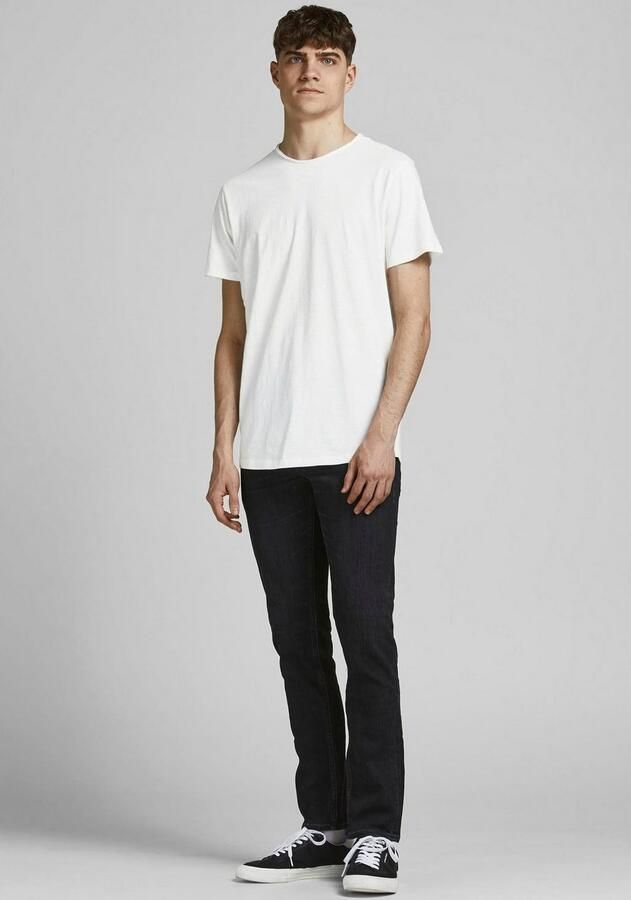 Jack & jones Organisch Katoenen Heren T-shirt Lente Zomer Collectie Beige Heren - Foto 6