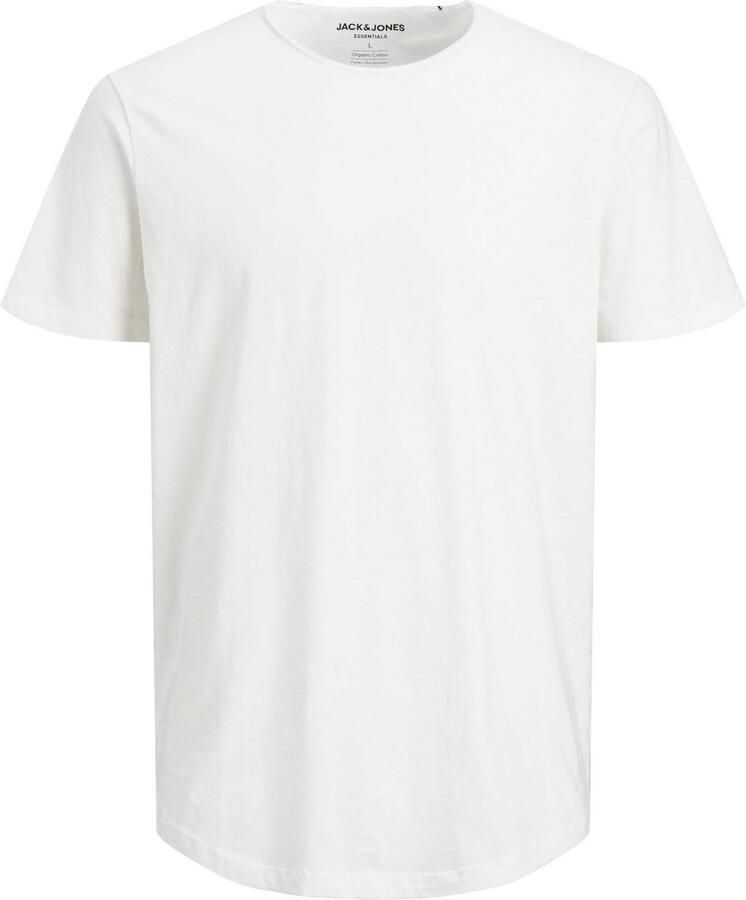 Jack & jones Organisch Katoenen Heren T-shirt Lente Zomer Collectie Beige Heren - Foto 2