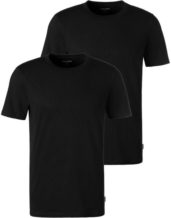 Jack & Jones T-shirt JACBASIC met ribboorden en aangenaam draagcomfort (Set van 2) - Foto 5
