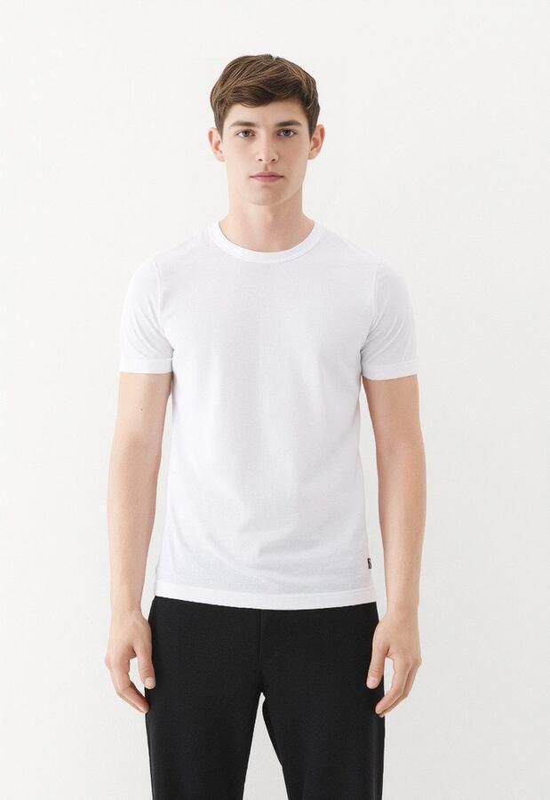 Jack & Jones T-shirt JACBASIC met ribboorden en aangenaam draagcomfort (Set van 2) - Foto 6