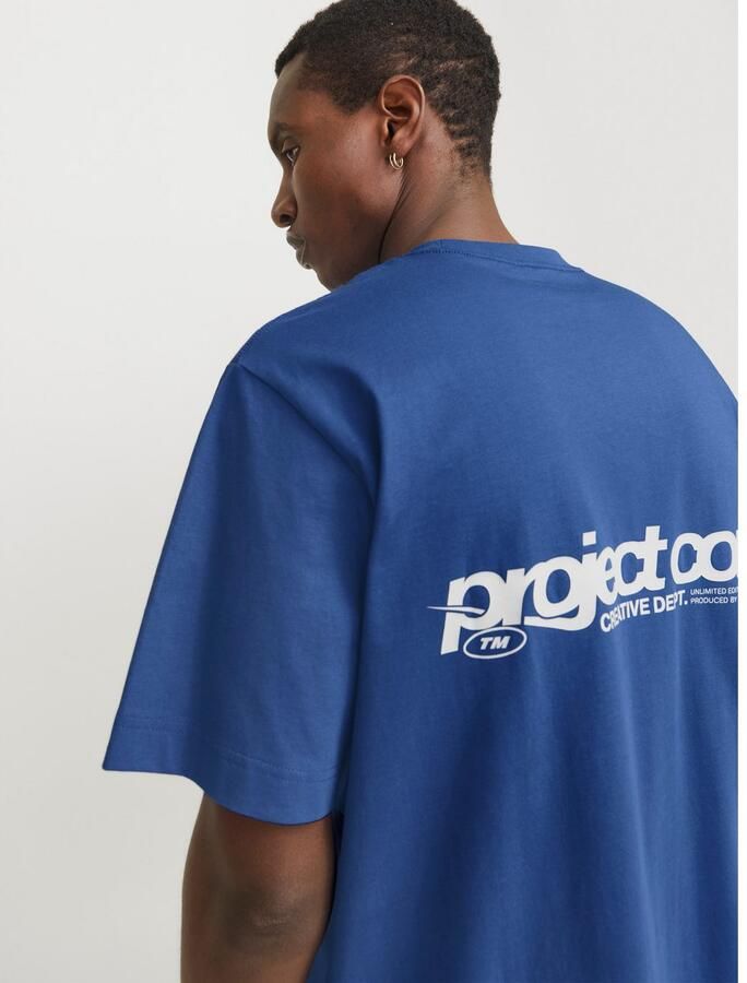 Jack & Jones T-shirt JCOUNION BACK PRINT TEE SS CREW NOOS - Foto 2