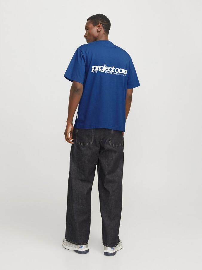 Jack & Jones T-shirt JCOUNION BACK PRINT TEE SS CREW NOOS - Foto 5