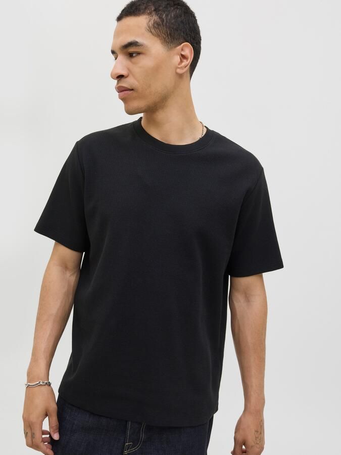 Jack & jones T-shirt met structuurmotief model 'EAUSTIN' - Foto 5