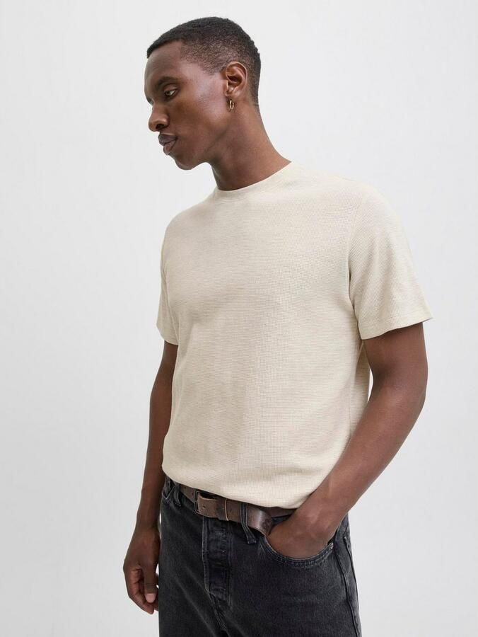 Jack & jones T-shirt met structuurmotief model 'EAUSTIN' - Foto 14