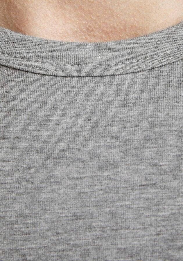 Jack & Jones T-shirt JJEBASIC met smalle pasvorm voor elke dag effen modieus smal katoenmix ronde hals - Foto 5