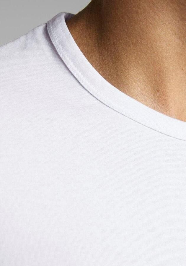 Jack & Jones T-shirt JJEBASIC met smalle pasvorm voor elke dag effen modieus smal katoenmix ronde hals - Foto 7