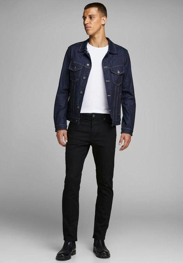 Jack & Jones T-shirt JJEBASIC met smalle pasvorm voor elke dag effen modieus smal katoenmix ronde hals - Foto 10