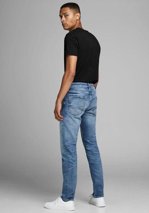 Jack & Jones T-shirt JJEBASIC met smalle pasvorm voor elke dag effen modieus smal katoenmix ronde hals - Foto 11