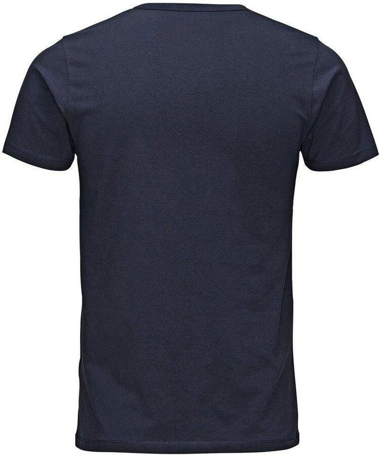 Jack & Jones T-shirt JJEBASIC met smalle pasvorm voor elke dag effen modieus smal katoenmix ronde hals - Foto 4