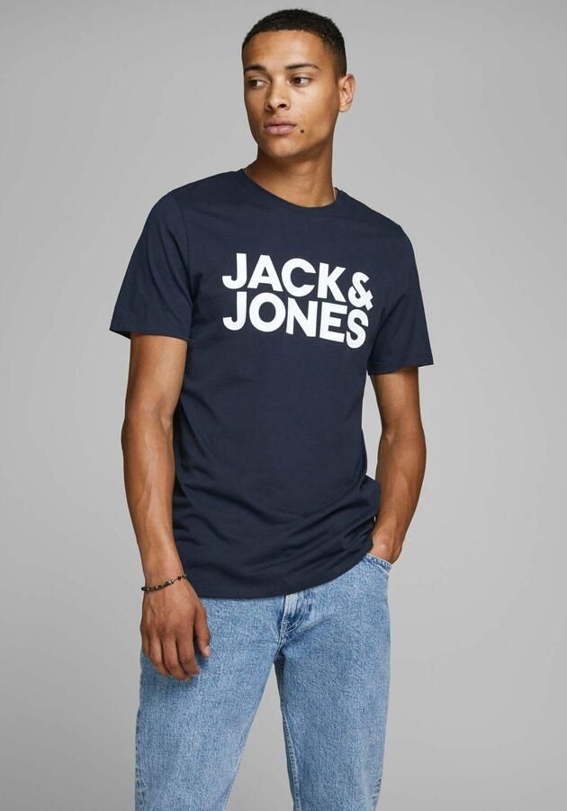 Jack & Jones T-shirt JJECORP Heren-T-shirt met figuuraccentuerende silhouet - Foto 10