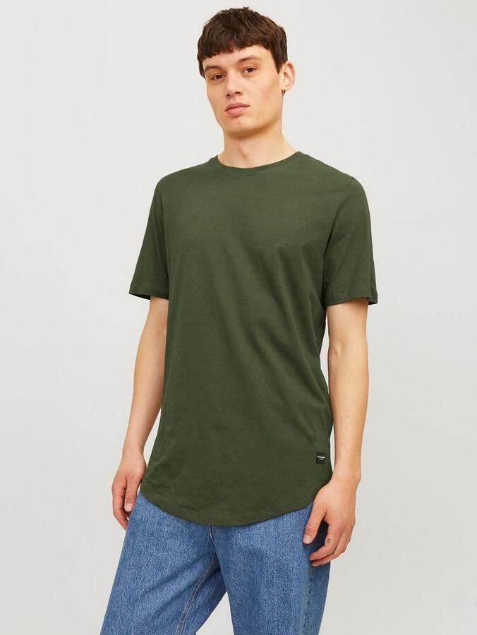 Jack & Jones T-shirt JJENOA TEE SS CREW NECK 5PK MP NOOS (5-delig Set van 5)