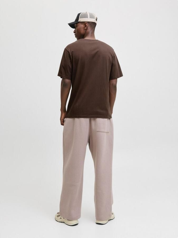 JACK & JONES ESSENTIALS relaxed T-shirt donkerbruin - Foto 3