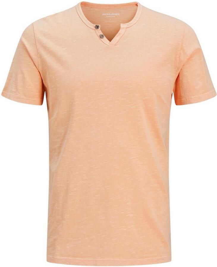 Jack & Jones T-shirt JJESPLIT NECK TEE SS NOOS