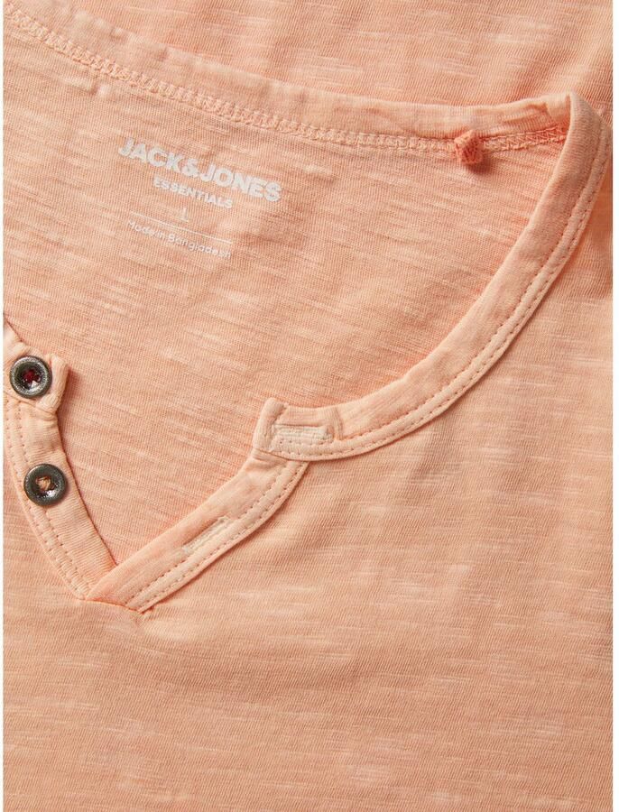 Jack & Jones T-shirt JJESPLIT NECK TEE SS NOOS - Foto 2