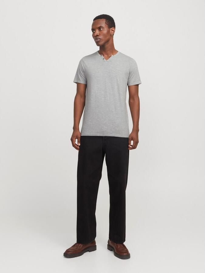 Jack & Jones T-shirt JJESPLIT NECK TEE SS NOOS - Foto 5
