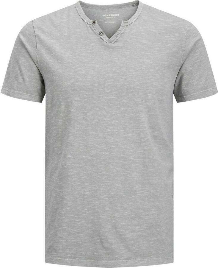 Jack & Jones T-shirt JJESPLIT NECK TEE SS NOOS
