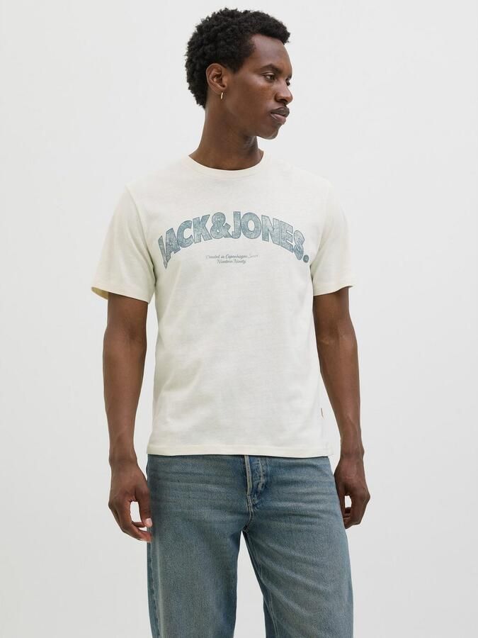 Jack & Jones T-shirt JORALMERIA BOLD BRANDING TEE SS CN