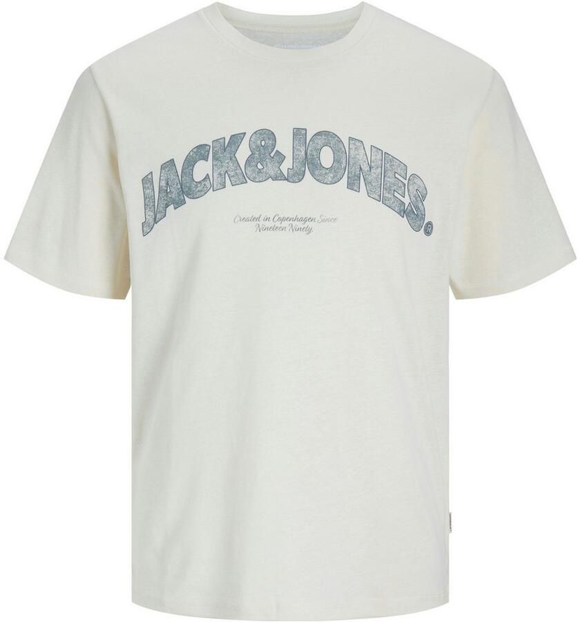 Jack & Jones PlusSize Shirt met print JORALMERIA BOLD BRANDING TEE SS CN PLS - Foto 3
