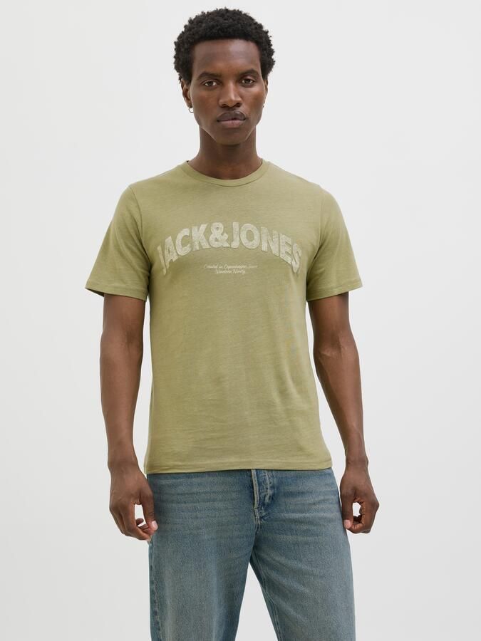 Jack & Jones T-shirt JORALMERIA BOLD BRANDING TEE SS CN