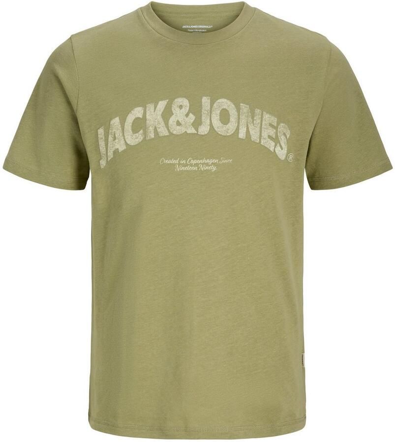 Jack & Jones PlusSize Shirt met print JORALMERIA BOLD BRANDING TEE SS CN PLS - Foto 2