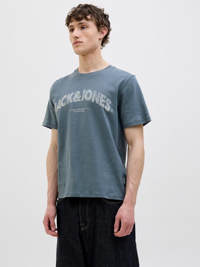 Jack & Jones T-shirt JORALMERIA BOLD BRANDING TEE SS CN - Foto 5