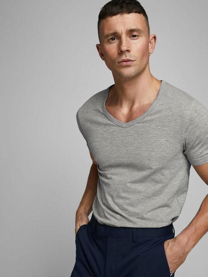 Jack & Jones T-shirt SLIM- FIT BASIC TEE V-NECK - Foto 2