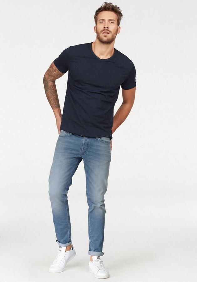 Jack & Jones T-shirt SLIM- FIT BASIC TEE V-NECK - Foto 7