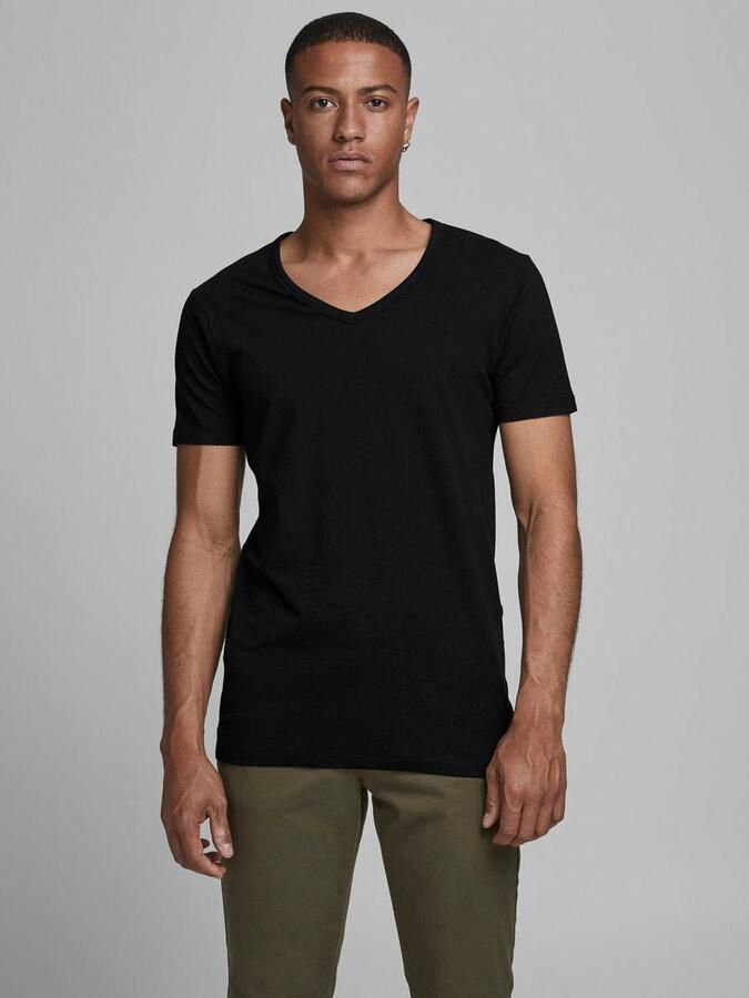Jack & Jones T-shirt SLIM- FIT BASIC TEE V-NECK - Foto 10