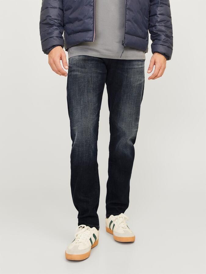 JACK & JONES JEANS INTELLIGENCE tapered fit jeans JJIMIKE JJCADE blue denim - Foto 10