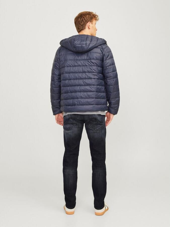 JACK & JONES JEANS INTELLIGENCE tapered fit jeans JJIMIKE JJCADE blue denim - Foto 6